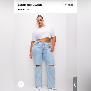 Good American NWT Jeans - Good 90’s - Size 16
